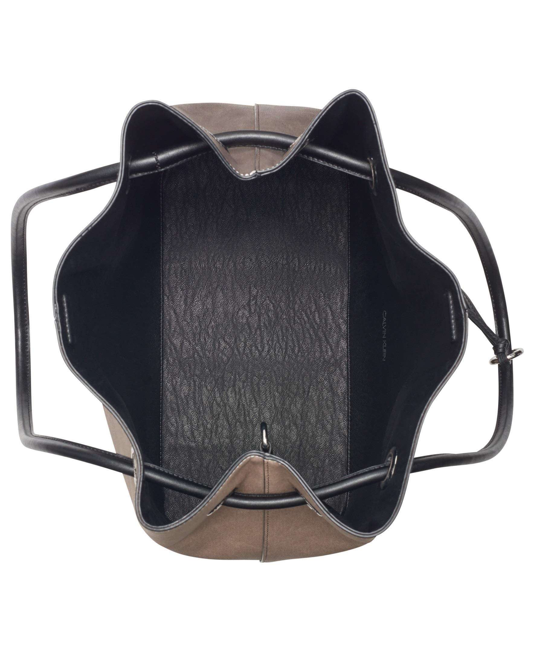 Calvin Klein Gabrianna Bubble Lamb North/South Key Item Tote