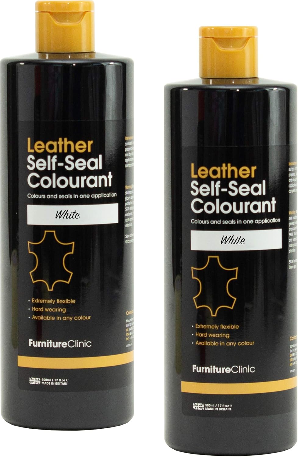 Furniture Clinic Leather Repair Paint & Dye Self Seal Colourant for