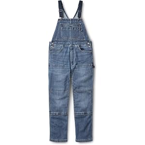 Duluth Trading Co Men's Ballroom Double Flex Denim Bib Overall