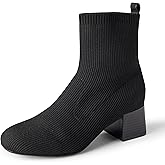 Amazon Essentials Women's Knit Stretch Ankle Boots