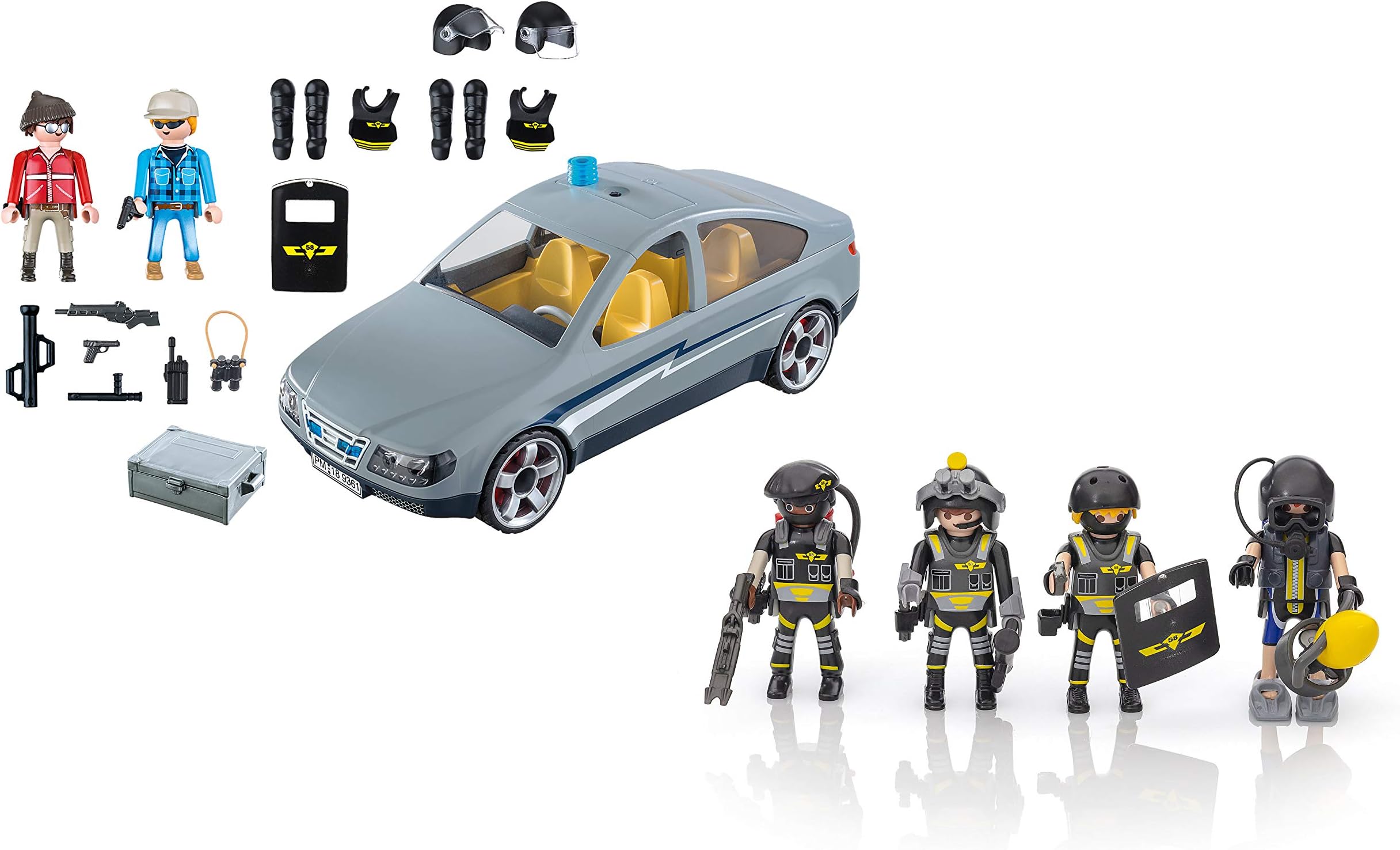 Playmobil Tactical Unit Team and Undercover Car Pricepulse
