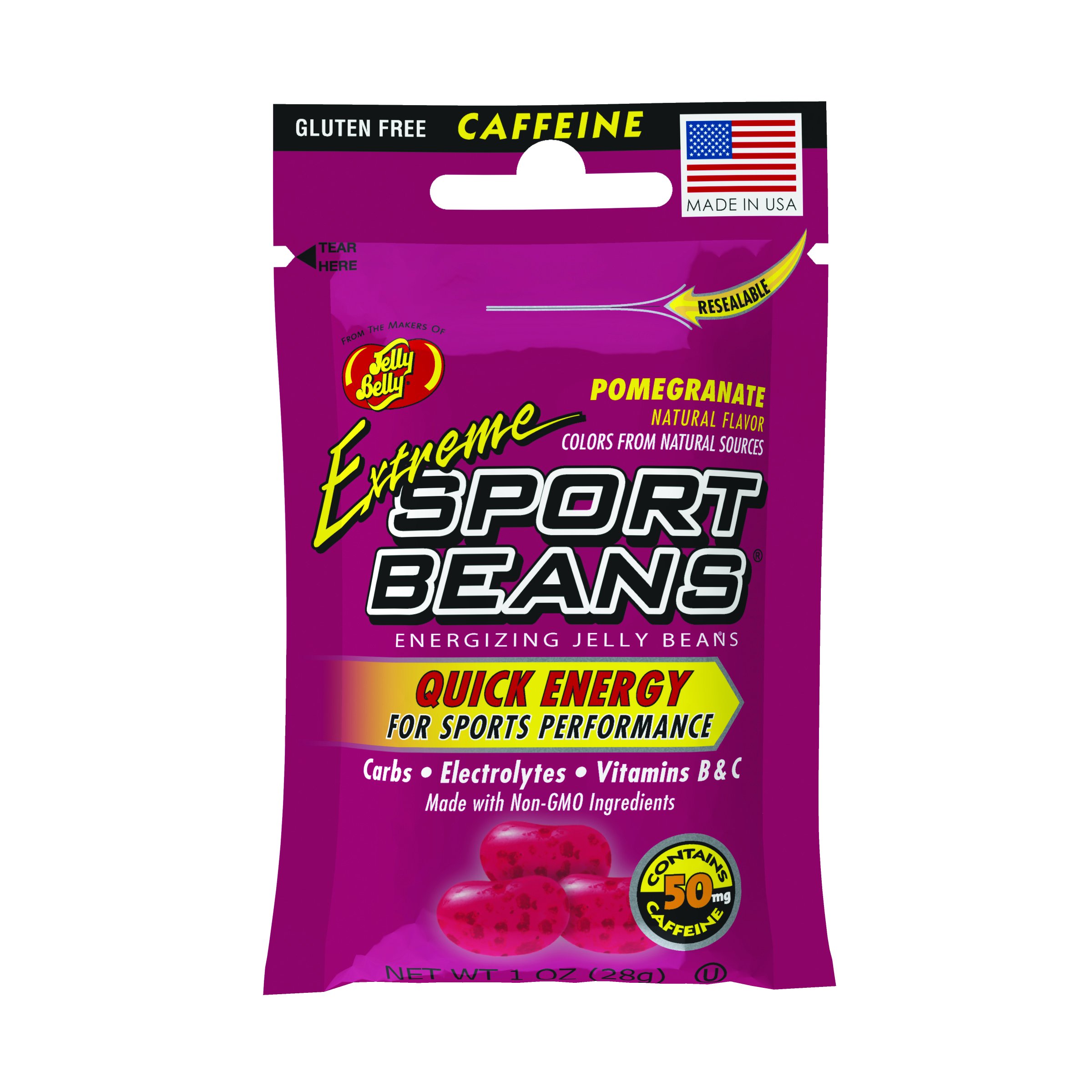 Jelly Belly Sport Beans, Lemon Lime Energizing Jelly Beans