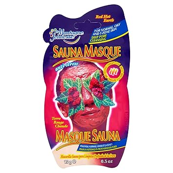 Amazoncom Montagne Jeunesse Red Hot Earth Sauna Masque