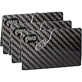 glens Unisex Armless Reading Glasses - 3 Reading Glasses Men &amp; Women Emergency Lightweight Pocket Ultra Thin Readers