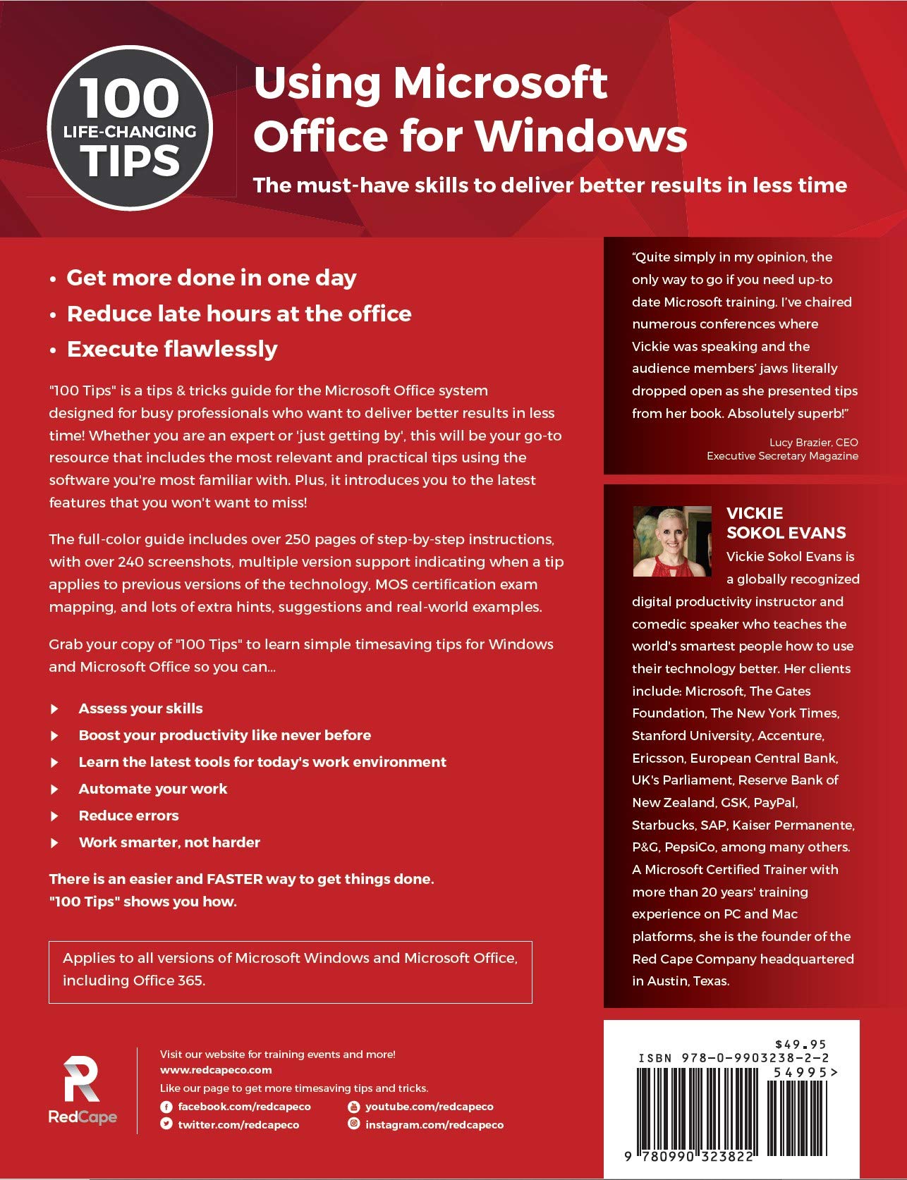 100 Life-Changing Tips Using Microsoft Office for Windows 100 Life-Changing Tips Using Microsoft Office for Windows 100 Life-Changing Tips Using Microsoft Office for Windows Spiral-bound
