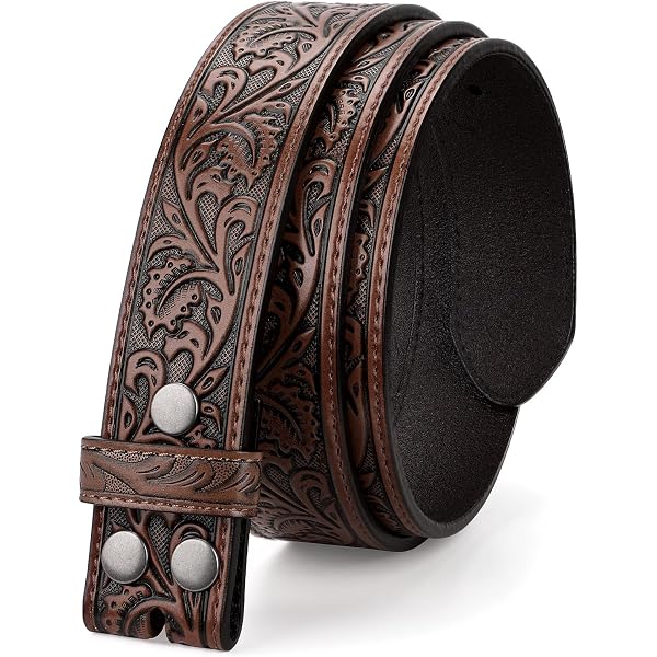 thumbnail image 2 of Western Antique Floral Engraved Belt Buckle – Rhinestone, Fits 1.5” Wide Belts, Hook-Back Design 2 of 13