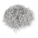 PATIKIL 0.9LB/400g Raffia Paper Shreds, 4 Pack