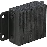 Vestil 1014-4.5 Laminated Rubber Dock Bumper 10 In. x 14 In. x 4-1/2 In. Black