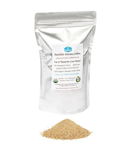 Organic Gold Enema Coffee by Purelife / 2 LBS/Lab Tested/Mold Free/High ...