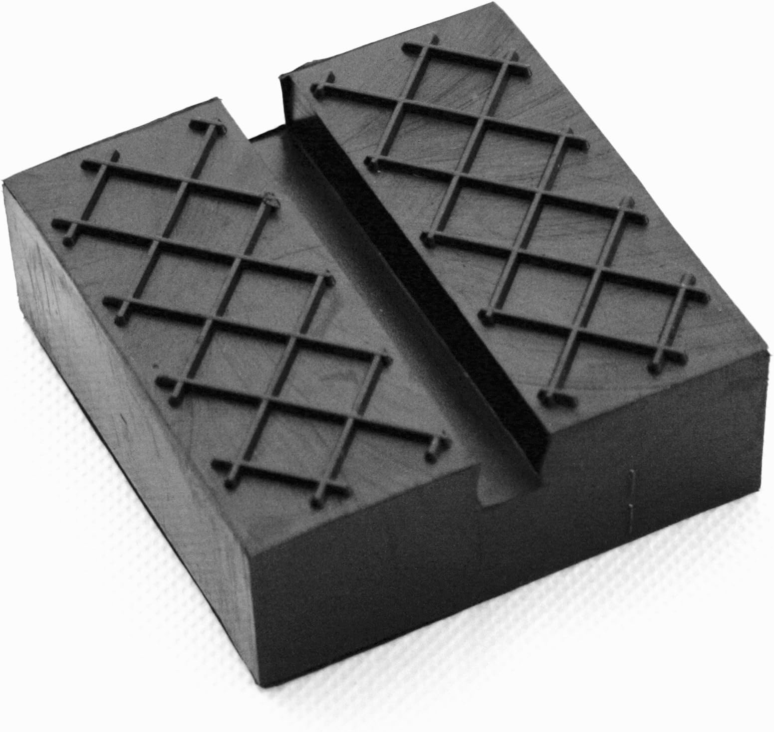 Rubber Pad groove and waffle pattern, size 65 x 65 x 25 mm, for car vehicle
