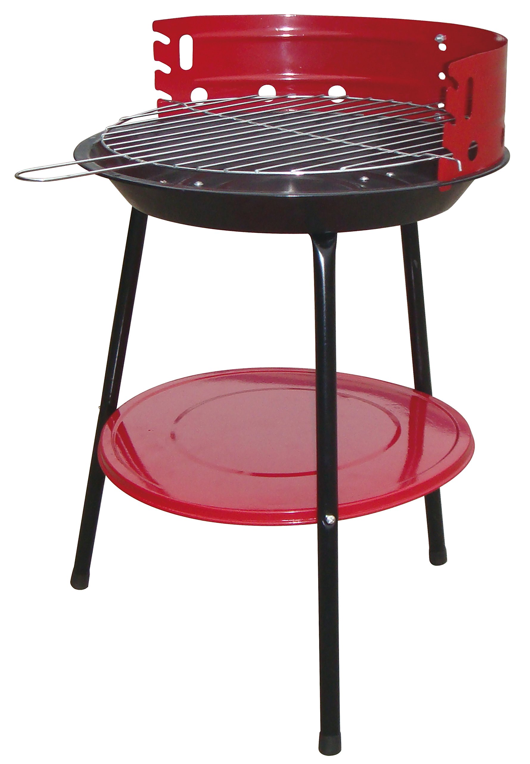 Bcalpe 11936 Barbecue Coal, 40 x 40 x 8 cm, Red/Black