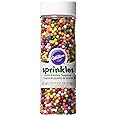 Wilton Rainbow Nonpareils Food Decorative Baking Essentials, 4.8 oz, Multicolored