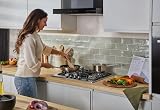 Bosch Series 4 PGP6B5K90 60cm Gas Hob 4 Burners Black view 10