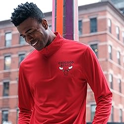 Ultra Game Men's Standard Quarter Zip Pullover Long