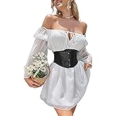 Alivila.Y Fashion Womens Sexy Satin Vintage Underbust Waist Training Corset Bustier