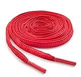 OrthoStep Oval Athletic Red 54 inch Shoelaces