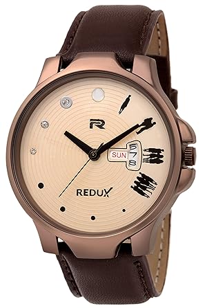 Redux Analogue Brown Dial Mens Watch - RWS0191S