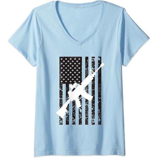 Amdesco Men's AR-15 T-Shirt - Casual Graphic Tee