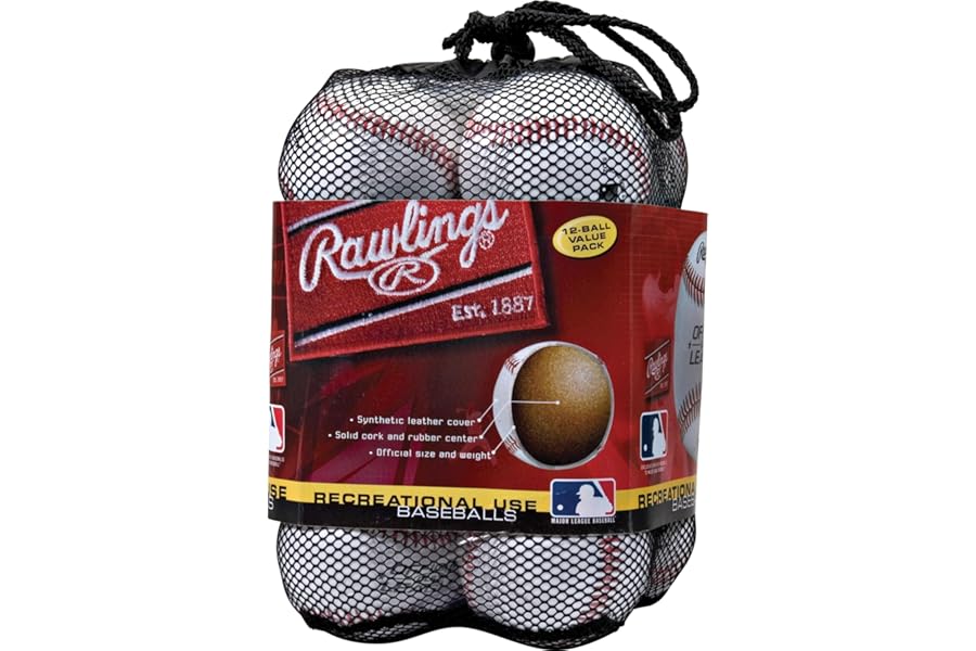 Best Youth Practice Baseballs for 2026 | Bulk 12-Pack