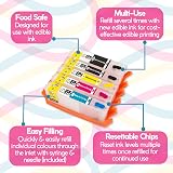 Edible Print Supplies Refill Kit for Canon TS705a 580/581 Refillable Cartridges view 5