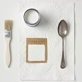 Rust-Oleum Chalky Furniture Paint Antique White 750ml Water-Based No Prime Sand view 4