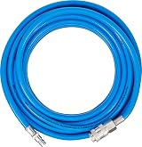 BGS 3250 Air Hose 10m PVC Fabric 6mm ID 1/4" Connector 20 Bar Max Pressure view 2