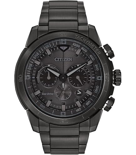 Amazon.com: CITIZEN Men's Eco-Drive Attesa 44.6mm Super Titanium