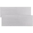 ANTOBLE S99010370 Range Hood Filter Compatible with Broan Nutone Aluminum Grease Filters for Broan PM390 PM250 Range Hood Grease Filter Vent Replacement Parts, 2 Pack
