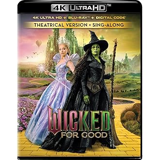 Wicked: For Good (4K Ultra HD + Blu-ray + Digital)