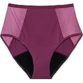THINX Period Underwear, Hi-Waist Comfort-Stretch Panties, Absorbent Menstrual Underwear Holds Up to 12 Tampons* All-Day