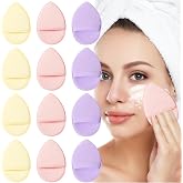 12PCS Reusable Facial Sponges for Cleansing &amp; Exfoliating, Buff Puff Face Sponges with Finger Cot, Gentle Exfoliator Sponges Suitable for All Skin Types