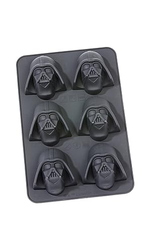 Star Wars Muffinbackform, Silikon, Mehrfarbig, 27 x 18 x 5.2 cm