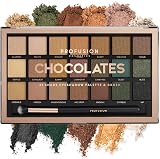 Profusion Cosmetics 21 Shade Eyeshadow Palette Collection & Brush Chocolates view 1