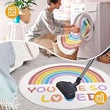 Enyhom 120cm Rainbow Kids Rug Non-slip Fluffy Play Carpet for Girls view 5