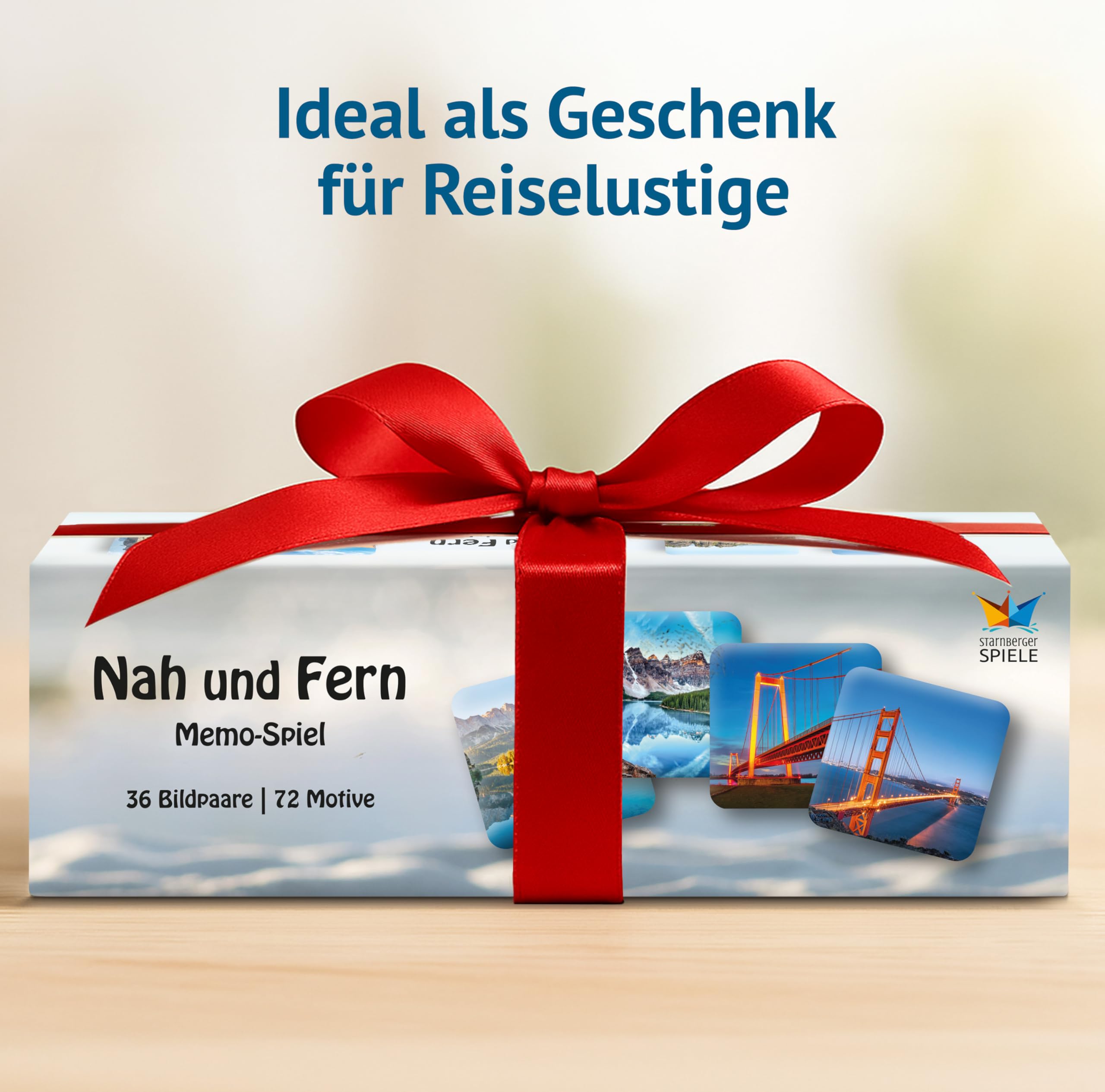 Starnberger Spiele - Nah und Fern - Memospiel für Erwachsene und Kinder 7