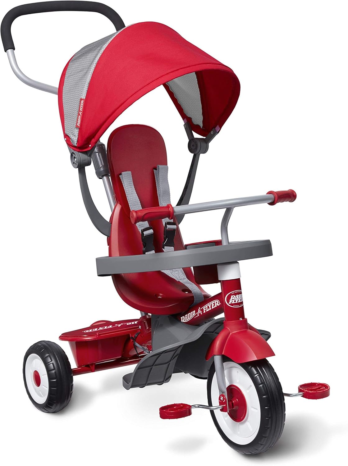 radio flyer steer and stroll pink