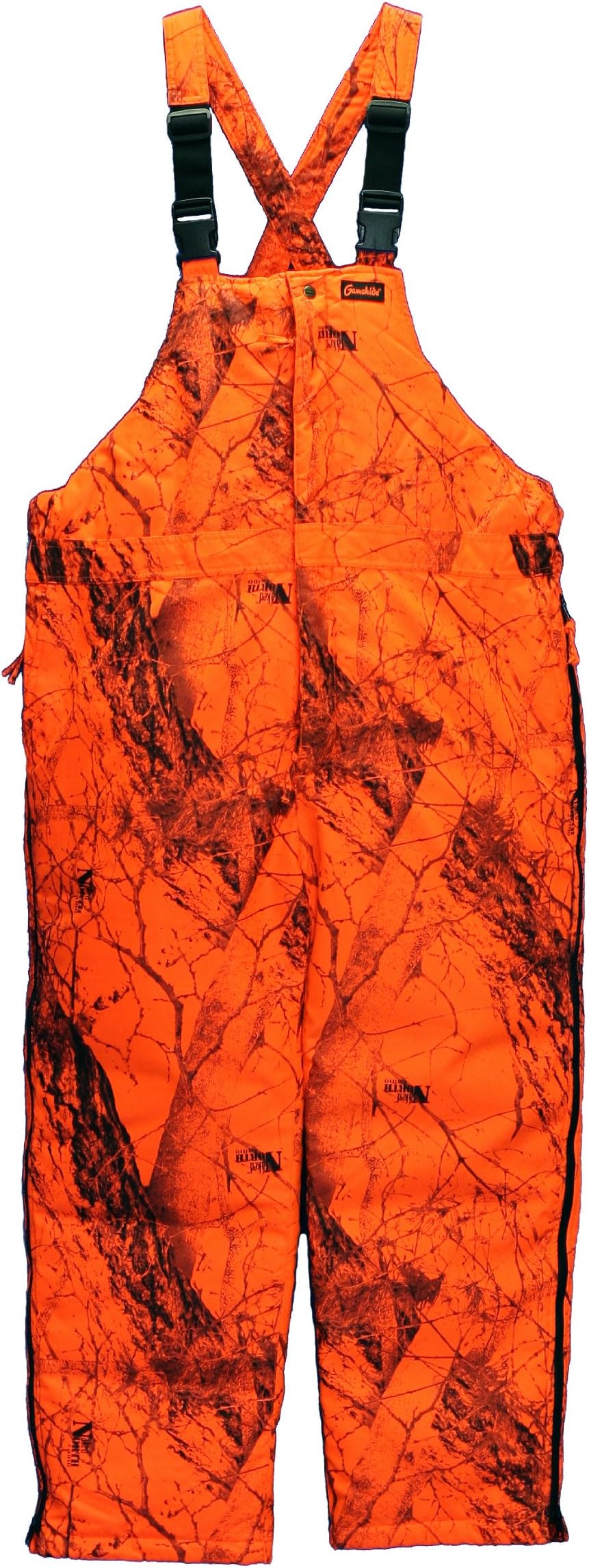 GamehideDeerhunter Blaze Orange Camo Bib