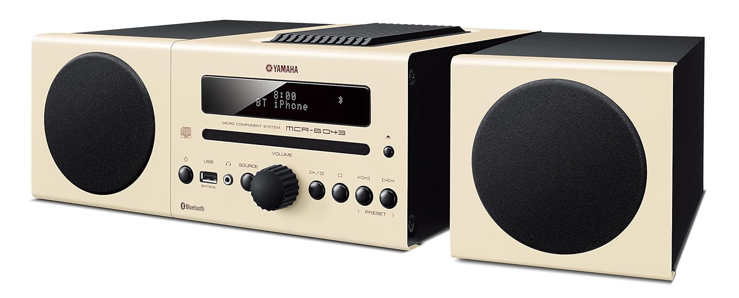 Yamaha MCR B Microcadena color beige