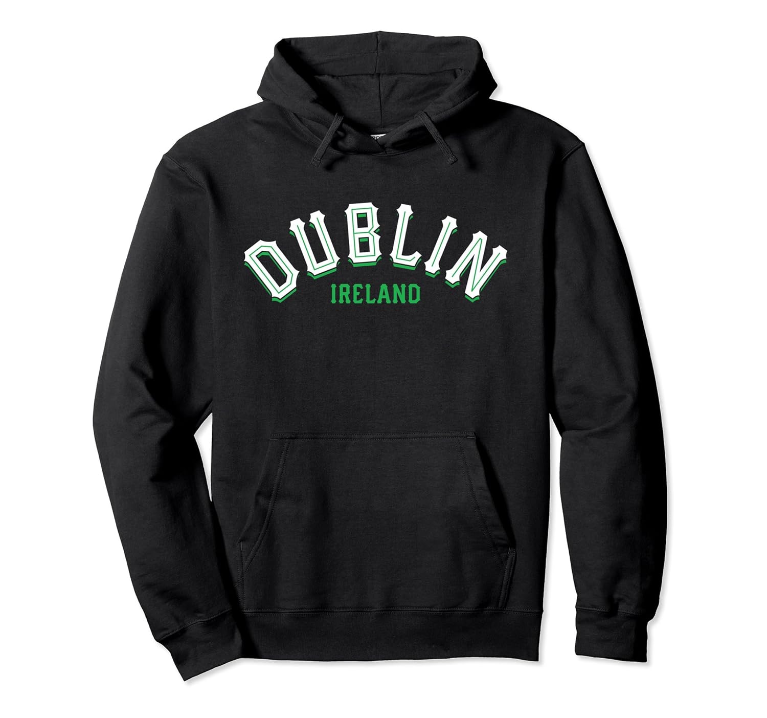 Dublin Ireland Hoodie | Eire Vintage Irish Capital Hoody-Rose