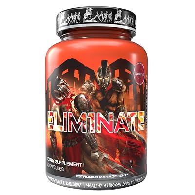 ELIM1NATE - Estrogen Blocker for Men and Hormone Balance for Women, Elimistane wPine Bark Extract - Aromatase Inhibitor - Cortisol Support - Burns Fat