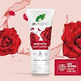 Dr Organic Rose Otto Moisturiser Lotion for Mature Skin Vegan Cruelty-Free 200ml view 4