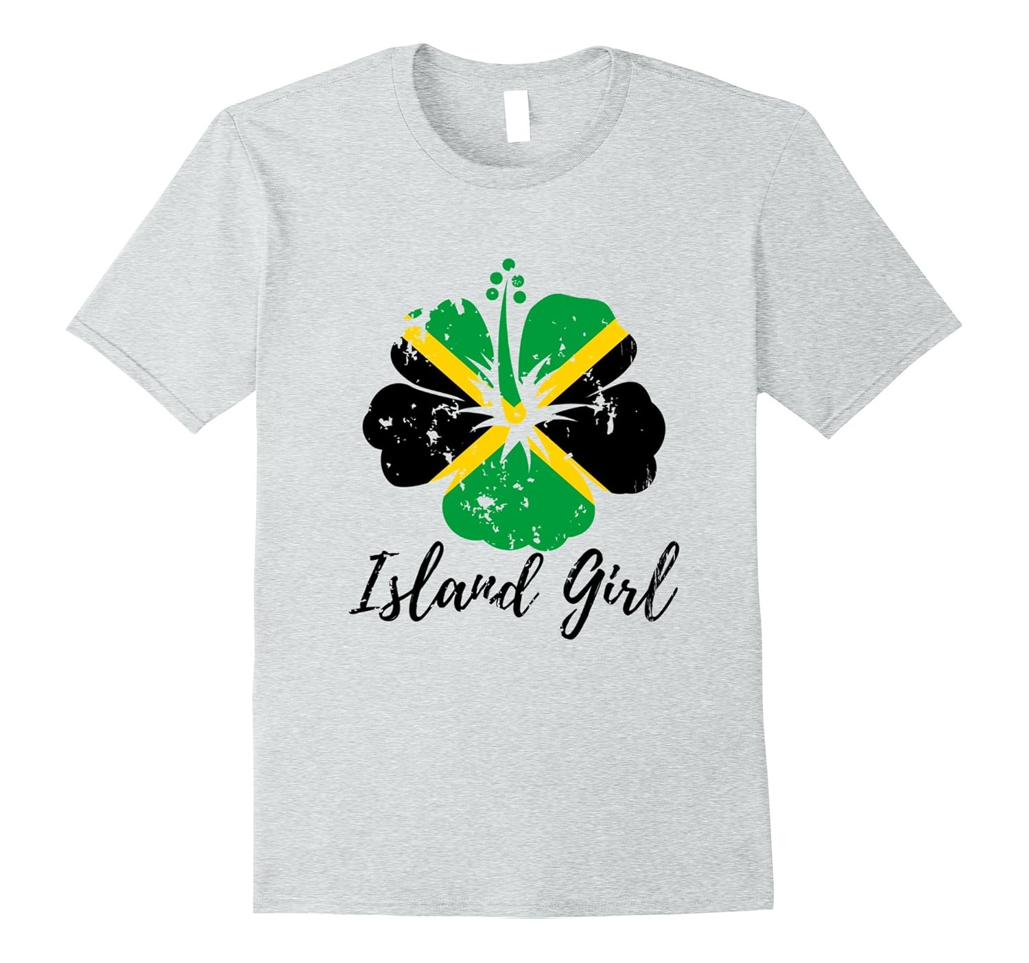 Island Girl - Jamaica T-Shirt-ANZ