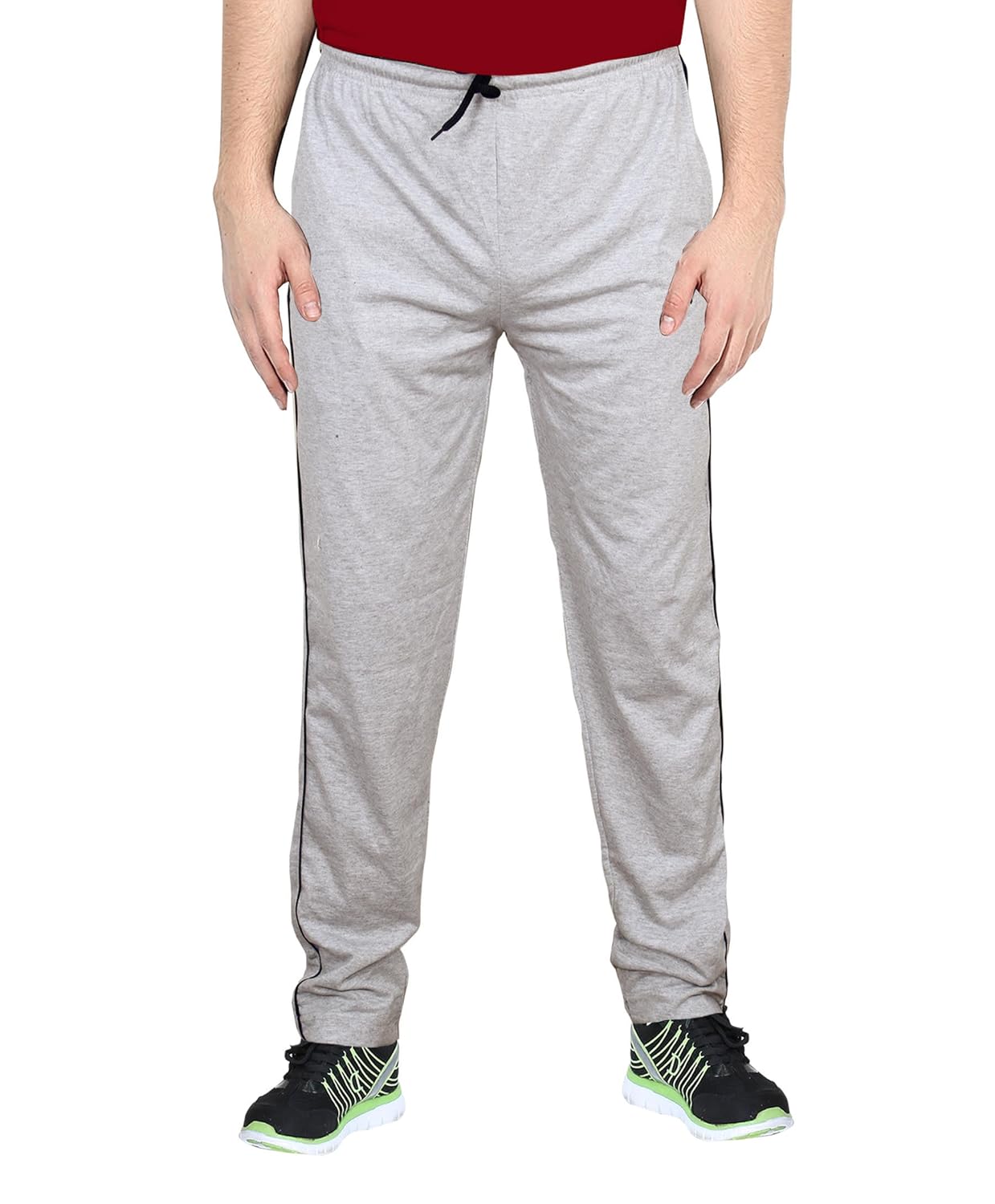 straight fit track pants