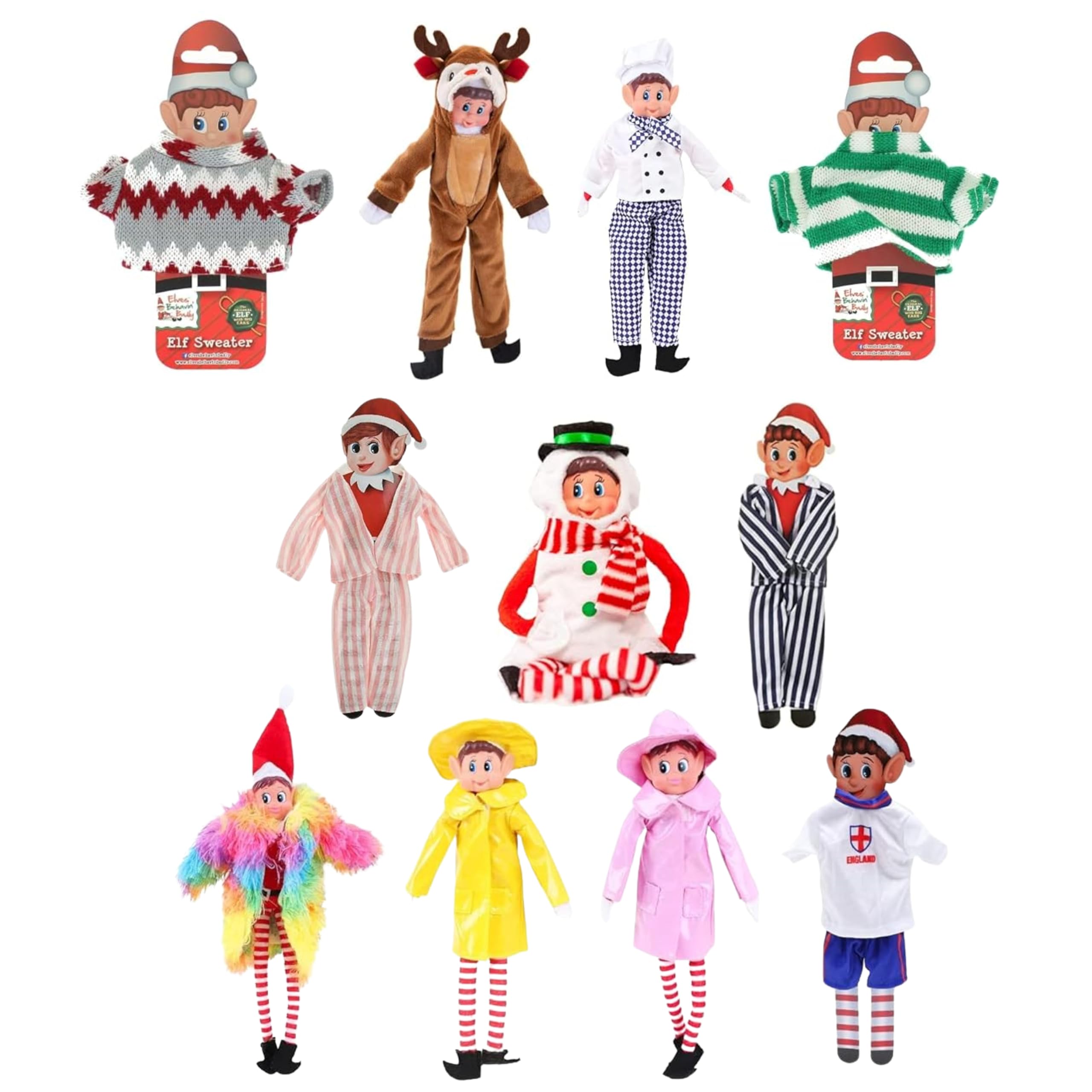 Elves Behavin' Badly Naughty Elf Outfit - Naughty Elf Costumes - 1 Surprise Costume Selected at Random