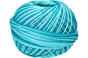 Handy Hands Lizbeth Egyptian Cotton Crochet, Tatting, Knitting Thread Size 3 (50 Grams 120 Yards) – HH03158, Niagara Falls