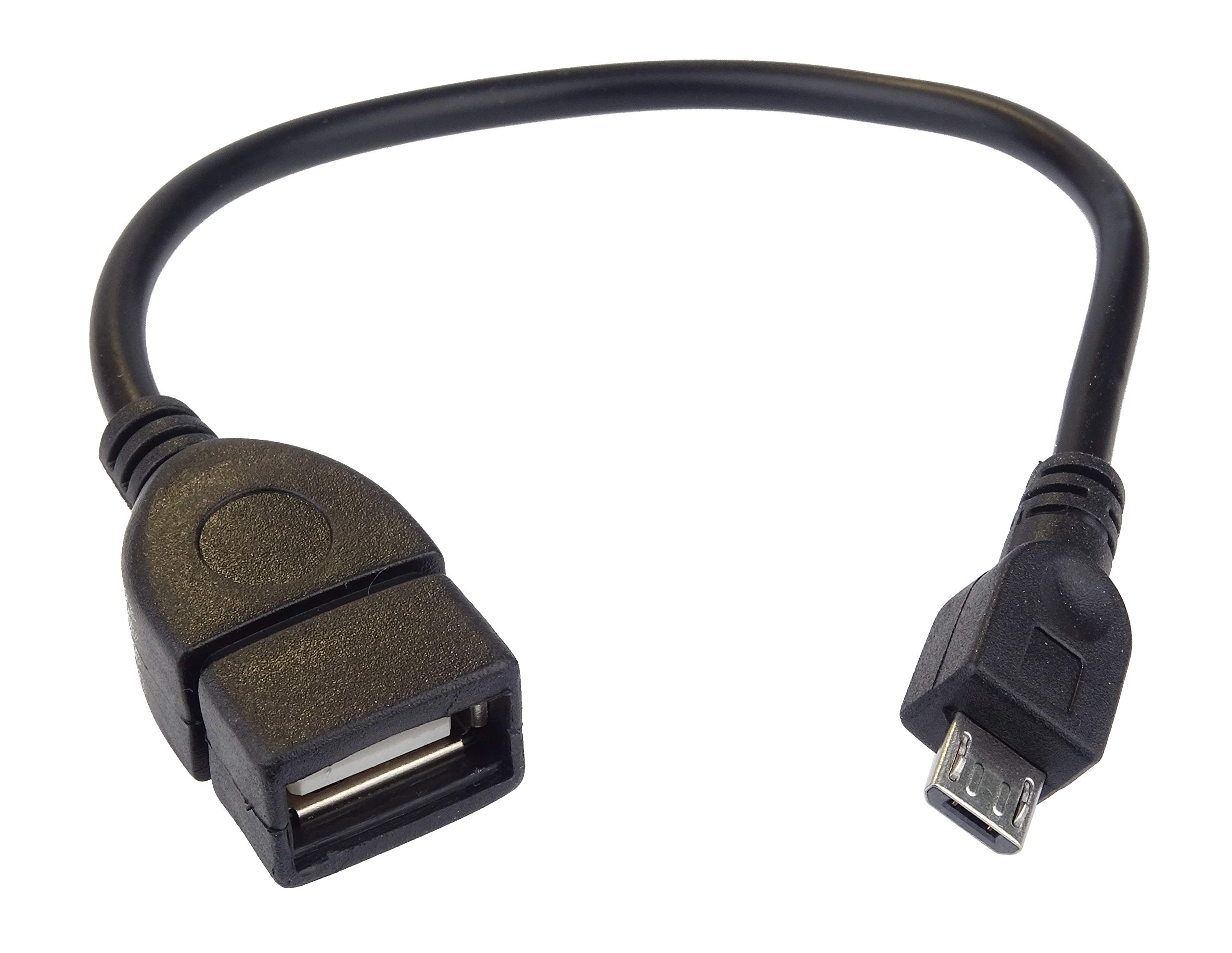 PremiumCord Kur-13 USB Adaptor Cable USB A Female to Micro USB Male 20 cm