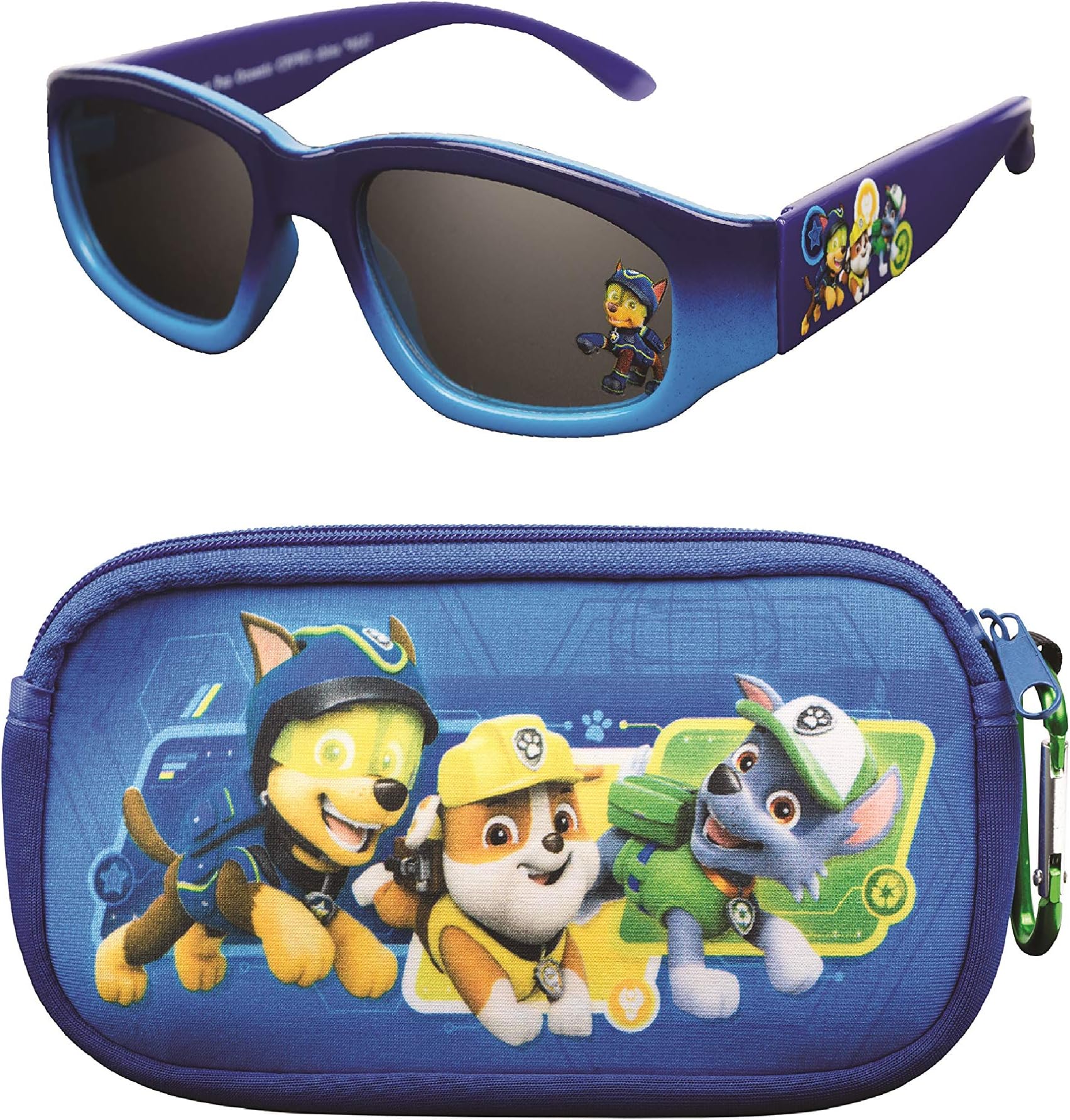 Nickelodeon Paw Patrol Kids Sunglasses with Glasses Case and UV Protection