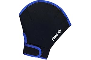 FLOW SWIM GEAR Flow Swimming Resistance Gloves - Webbed Gloves for Water Aerobics, Aquatic Fitness, and Swim Training