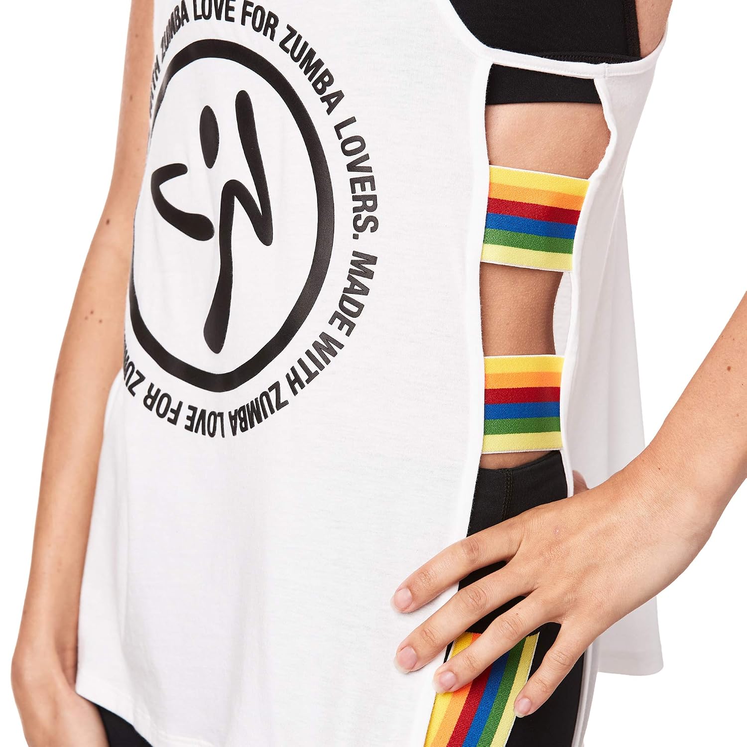 Zumba Athletic Open Side Fashion Tank 