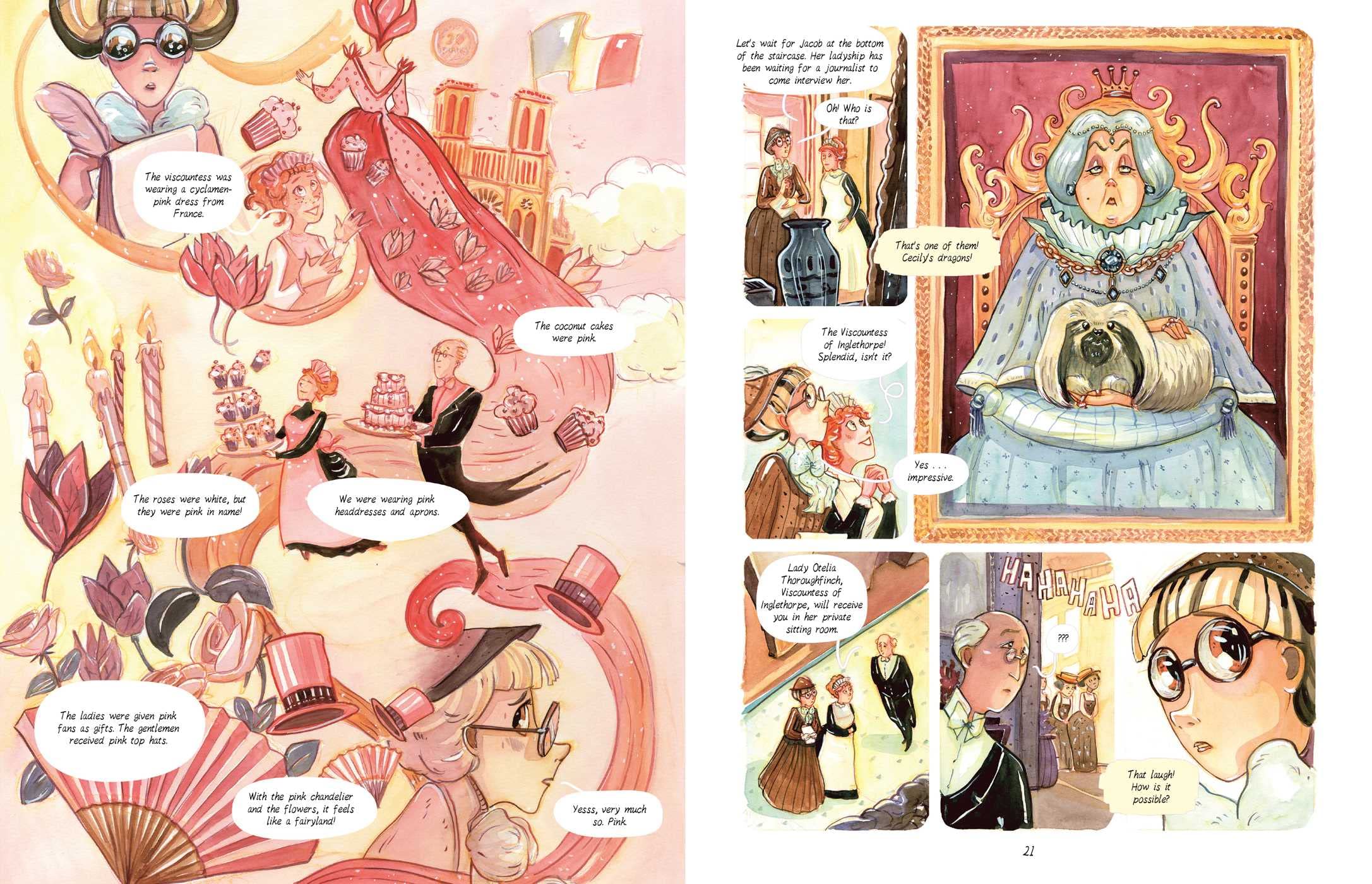Enola Holmes: The Graphic Novels: The Case of the Peculiar Pink Fan, The Case of the Cryptic Crinoline, and The Case of Baker Street Station (Volume 2) Enola Holmes: The Graphic Novels: The Case of the Peculiar Pink Fan, The Case of the Cryptic Crinoline, and The Case of Baker Street Station (Volume 2) Paperback Kindle